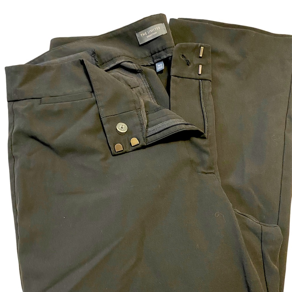 Limited Black slacks 16 S